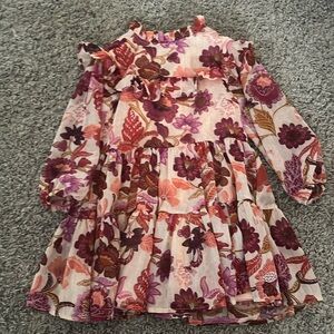Old navy girls chiffon floral dress